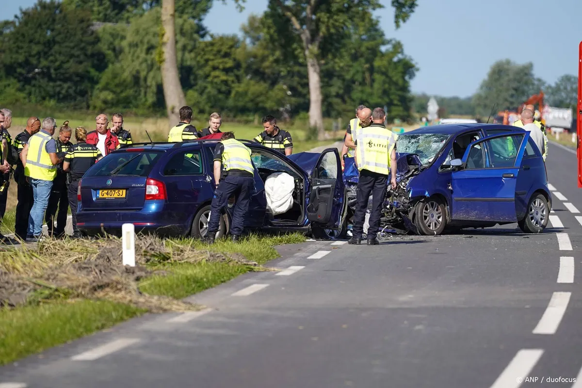Drie doden door ernstig ongeluk bij Groningse Grijpskerk