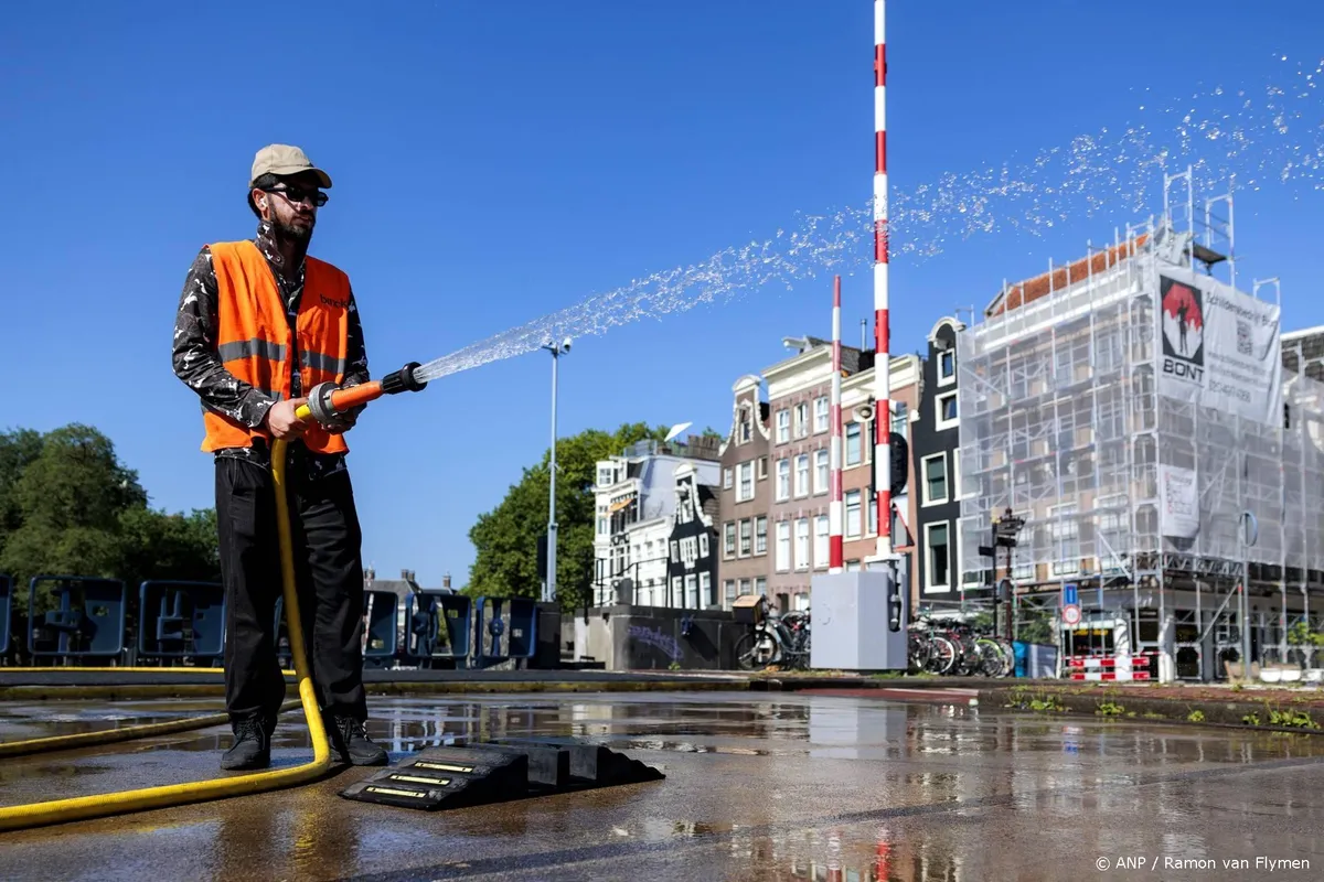 Vanwege warm weer geldt vanaf dinsdag het hitteplan