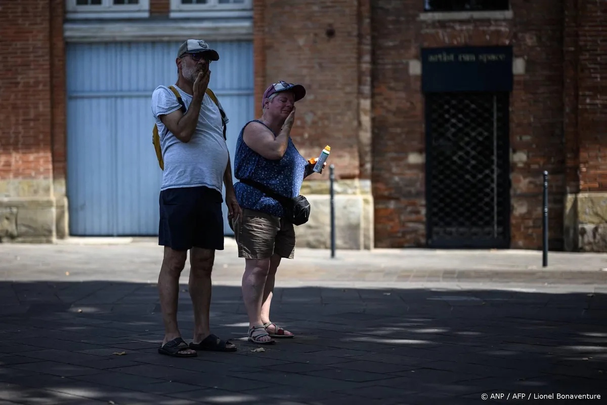 Hittegolf houdt aan in Frankrijk, vooral in zuidwesten