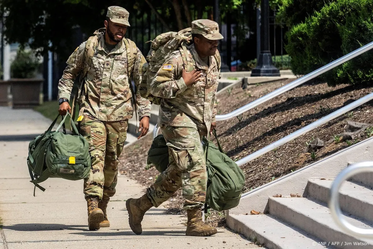 Inzet Nationale Garde in Washington begint dinsdagavond