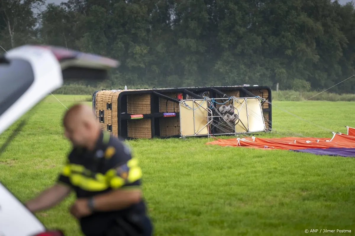 Vrouw van 66 uit Opsterland omgekomen bij ongeluk met luchtballon