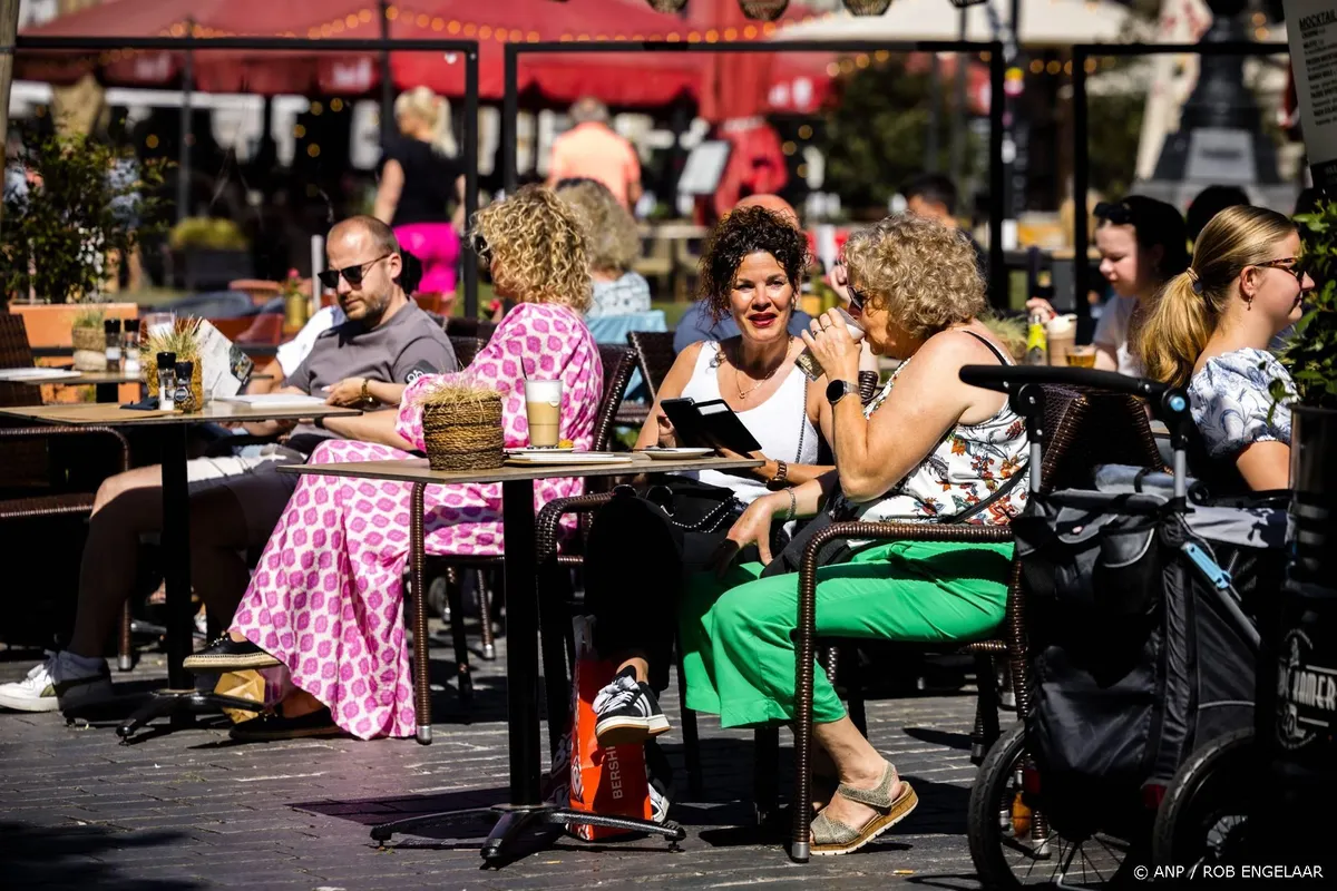 Met lokaal 33,6 graden niet eerder zo heet op 14 augustus