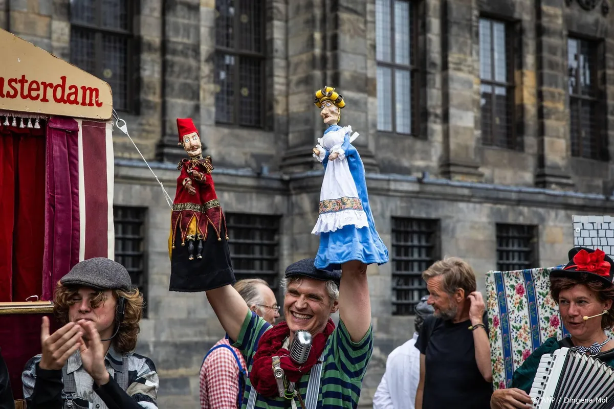 Poppenkast op de Dam uitgeroepen tot Cultureel Erfgoed