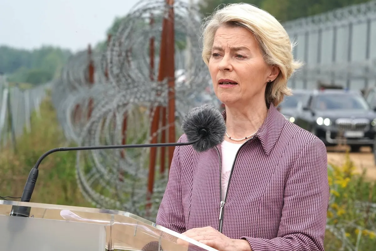 Krant: Rusland verdacht van jammen vliegtuig Von der Leyen