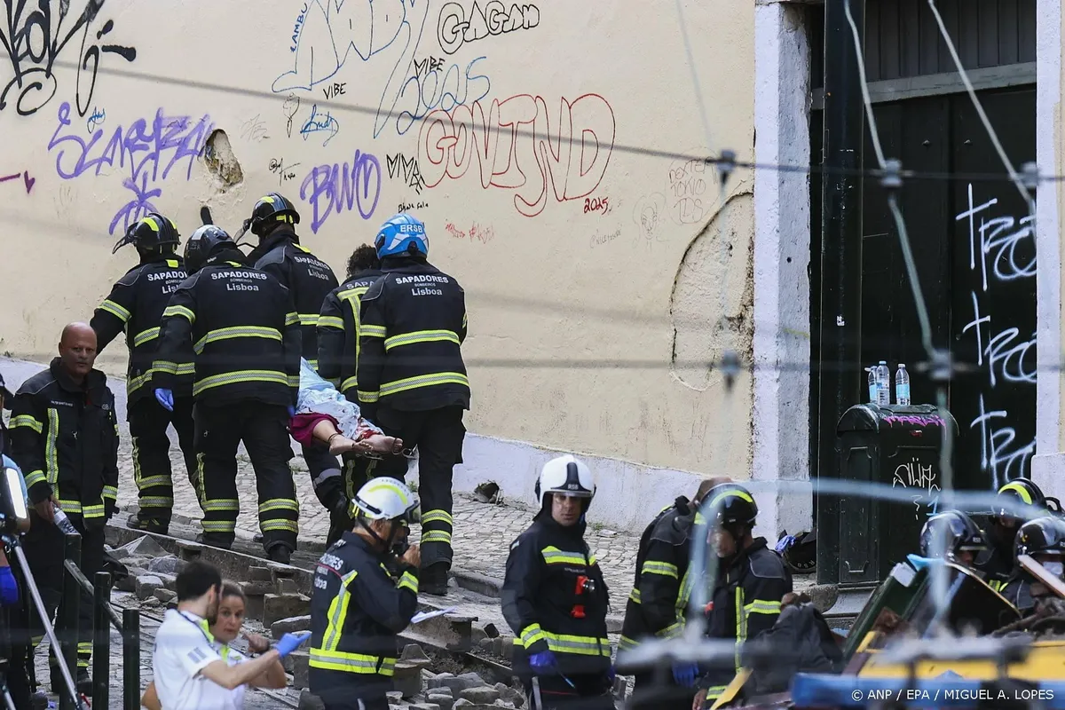 23 gewonden geteld in Lissabon na tramongeval