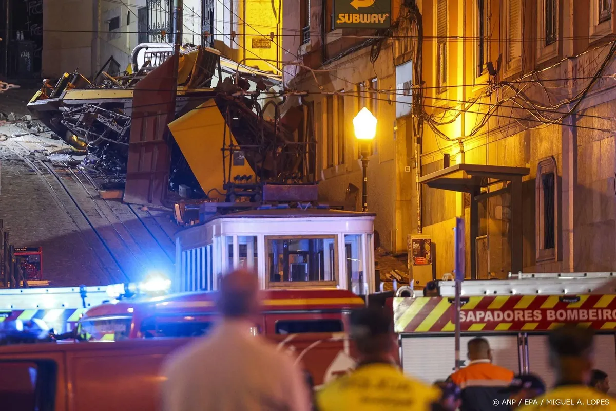 Media: Duitse vader dood door tramongeluk Lissabon, gezin gewond