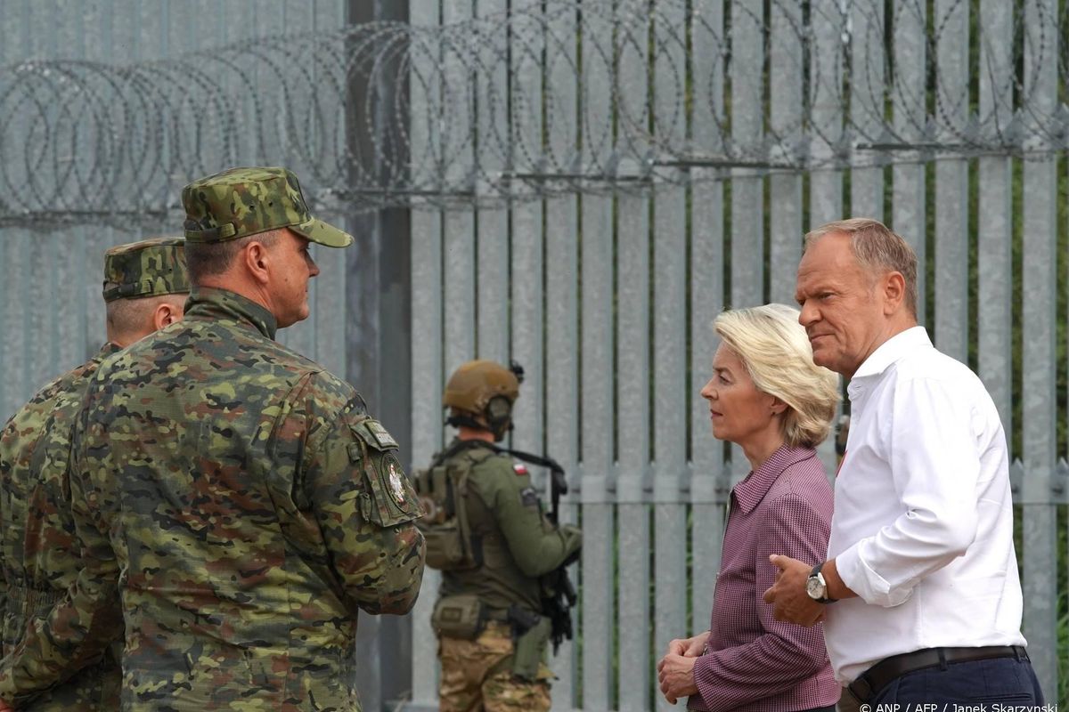 Europa volledig achter Polen, zegt Von der Leyen