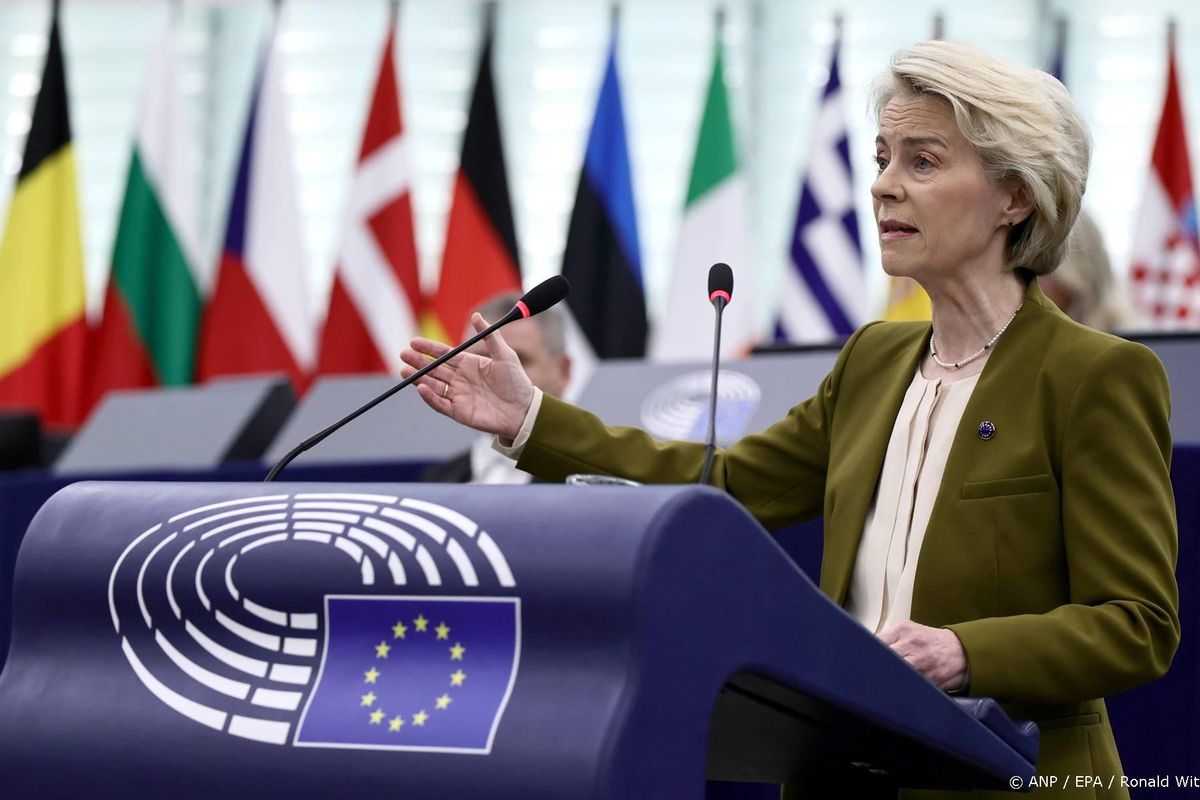 Von der Leyen wil deel associatieverdrag Israël opschorten