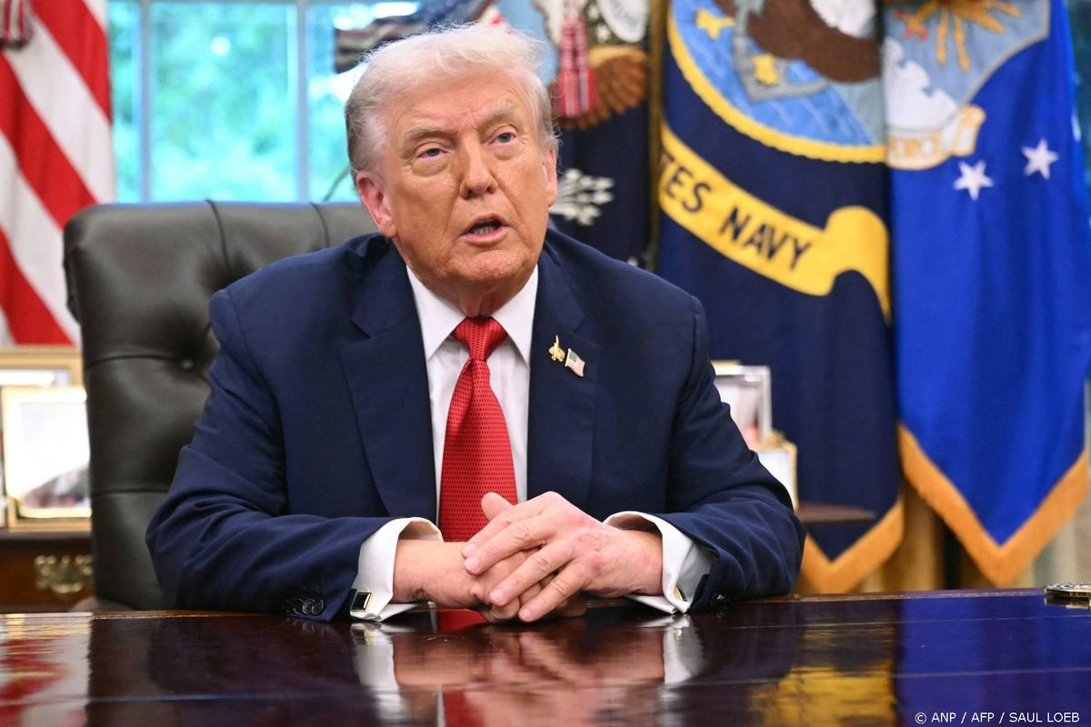 Trump: we zijn dichtbij een Gaza-deal