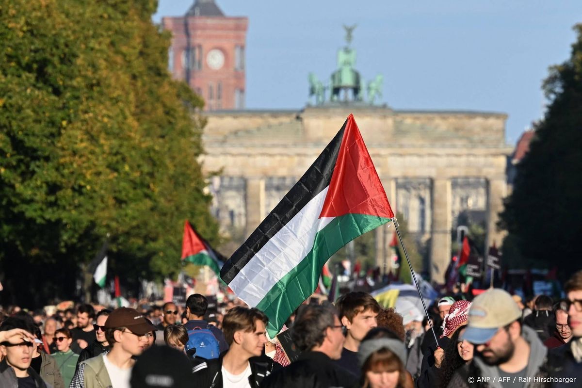 Grootste pro-Palestijnse demo in Duitsland tot nu toe