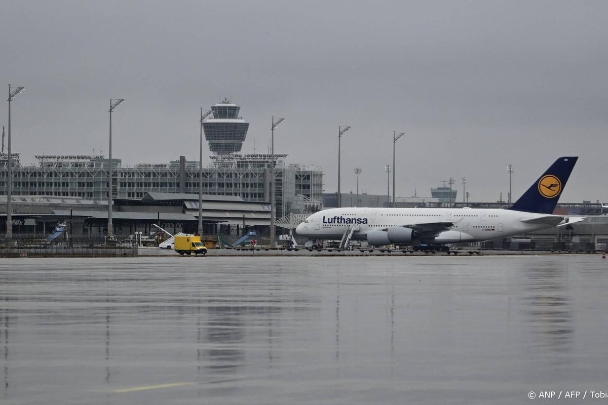 Vliegverkeer luchthaven München verstoord door drone