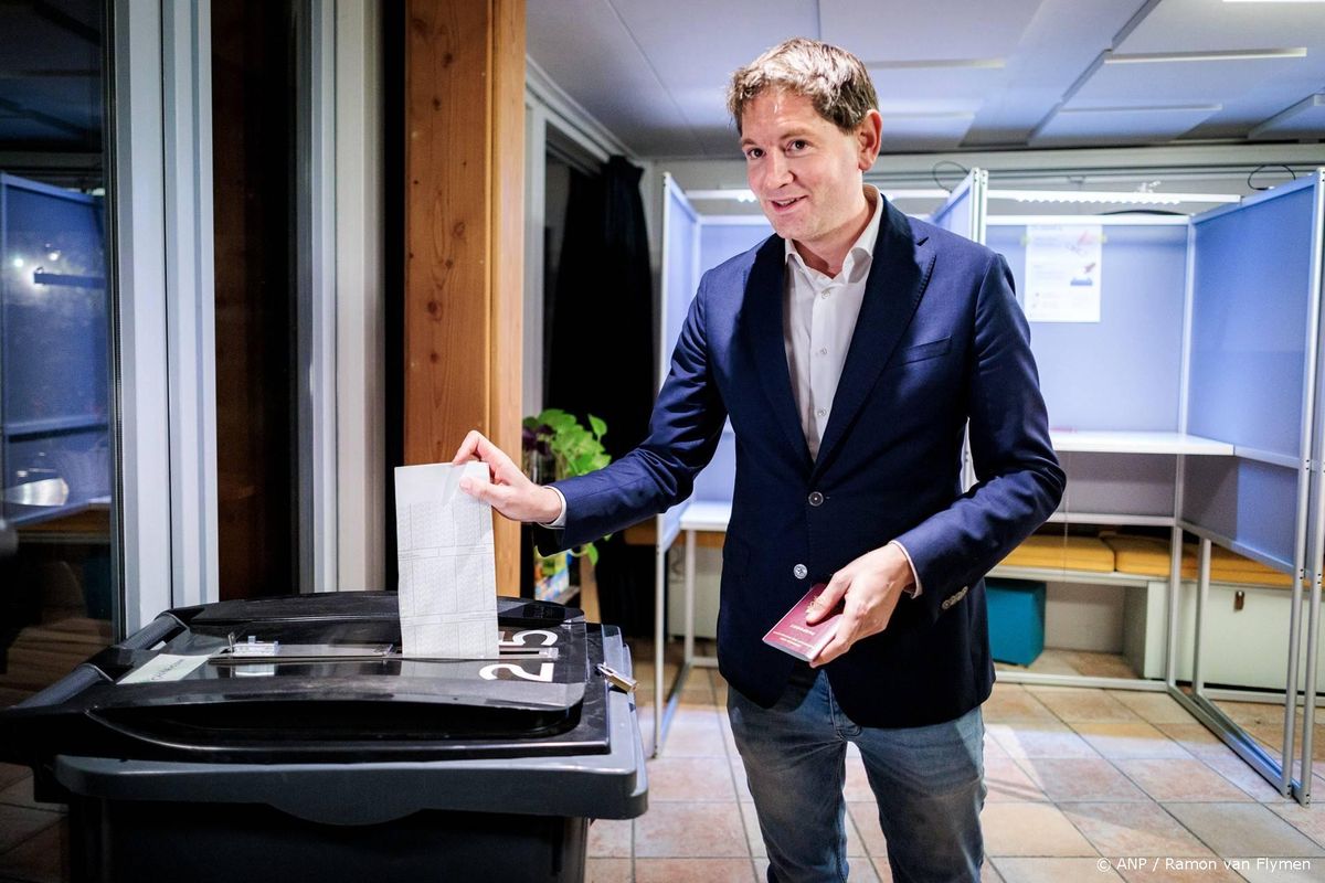 Eerste stembus in Castricum al geopend