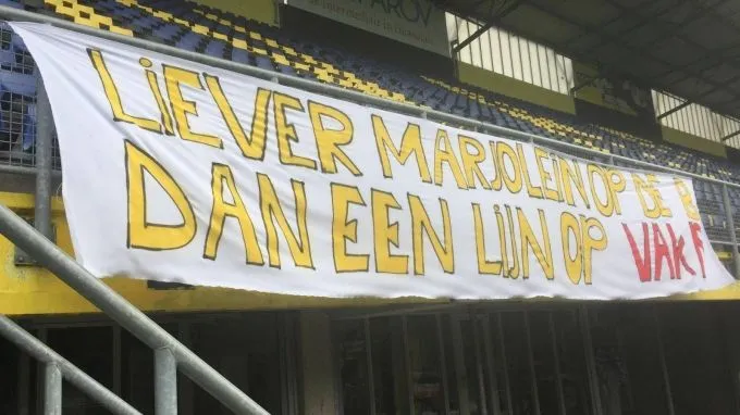 Supporters NAC Breda mengen zich in Vak P-discussie