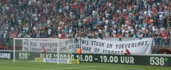 Geen sprake van ruzie tussen FC Twente en Vak P: "Beter om niet op alles te reageren"