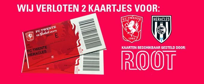 WINNAAR verloting 2 kaartjes FC Twente - Heracles