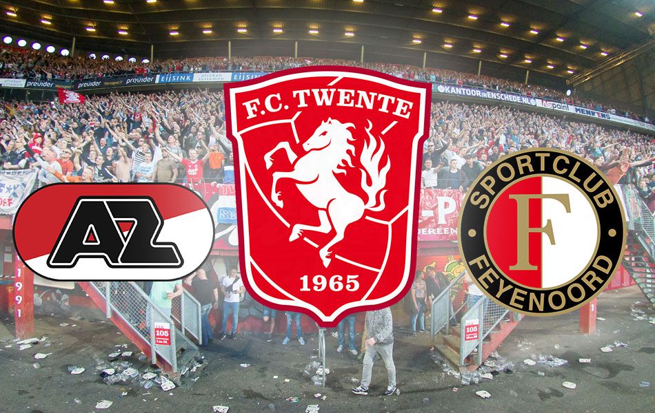 De programma's van Feyenoord, AZ en FC Twente: Wie plaatst zich direct voor Europees voetbal?
