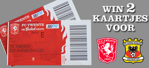 Win 2 kaartjes voor FC Twente - Go Ahead Eagles