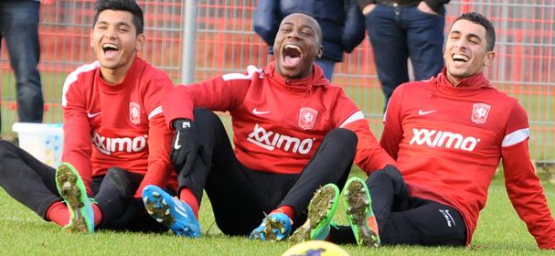 Fotoverslag training FC Twente 4-1-2014