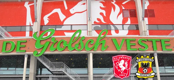 Thuis winnen van Go Ahead Eagles doorgaans een eitje voor FC Twente
