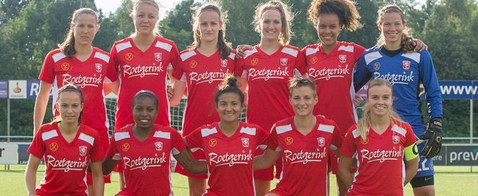 FC Twente Vrouwen wint ruim en plaatst zich voor Champions League
