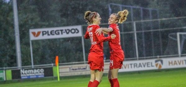 FC Twente Vrouwen wint topper van Standard Luik