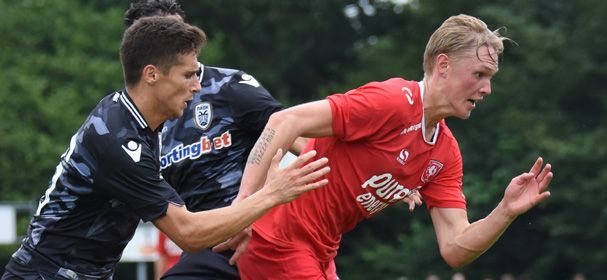 Opstelling FC Twente voor laatste oefenduel in de voorbereiding
