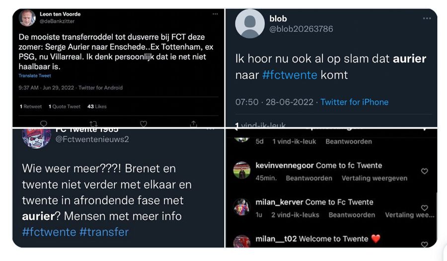 Interesse in Aurier blijkt grap van Heraclied: "Beetje kinderachtig, wel gelachen"