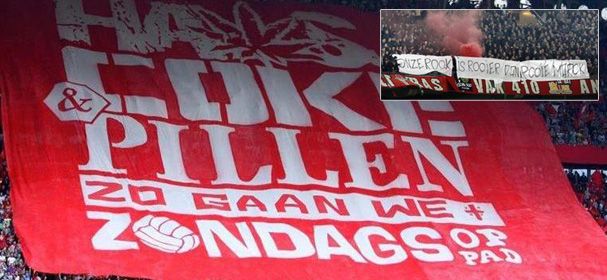 KNVB meet met twee maten, Ajax vrijgesproken na kwetsend spandoek