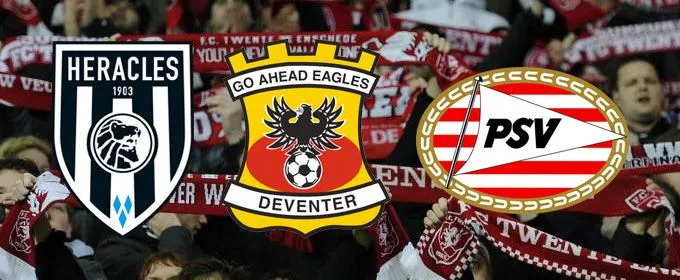AWAYDAYACTIE: Passe partout  Heracles, GA Eagles en PSV