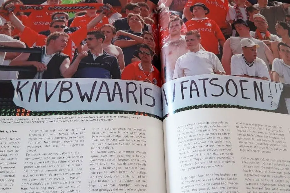 In het uitvak hoorde hij dat zijn maat de vuurwerkramp niet had overleefd