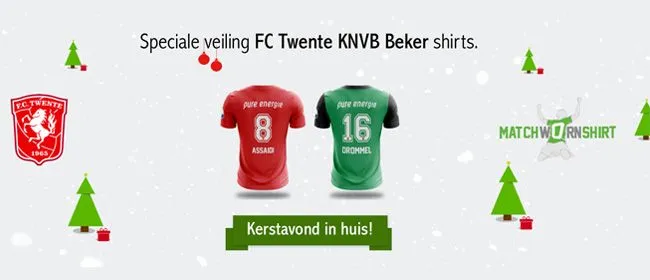 VEILING: Bied mee op de Matchworn shirts van de FC Twente spelers tegen Ajax!