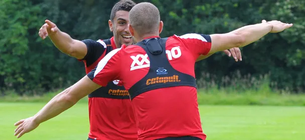 Foto's training FC Twente in Herzlake 17-07-2014