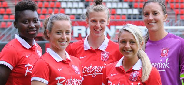 Fotoshoot selectie FC Twente Vrouwen 2014-2015