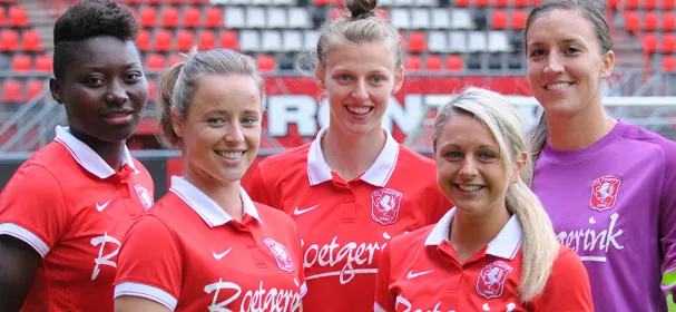 Fotoshoot selectie FC Twente Vrouwen 2014-2015
