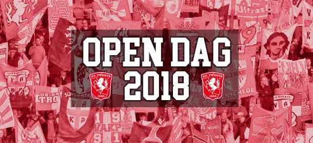 FC Twente prikt datum voor Open Dag 2018
