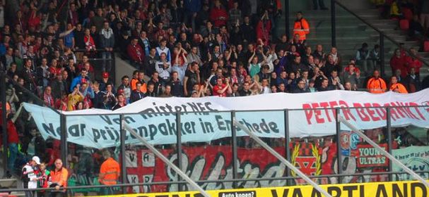 Wisgerhof dubbel geëerd tijdens NEC - FC Twente