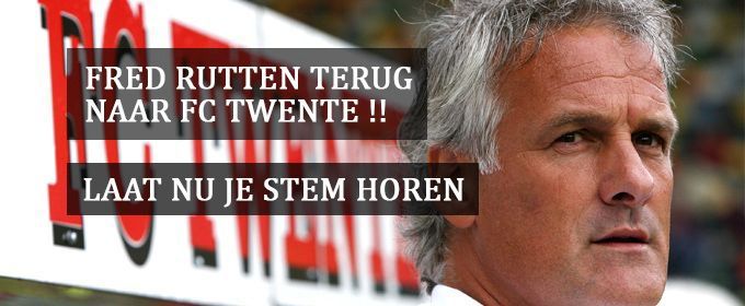 Laat je stem horen! Onderteken de actieflyer 'Fred Rutten terug naar FC Twente'