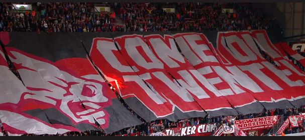 Foto's sfeeractie voorafgaand aan FC Twente - Ajax