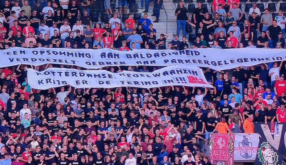 Vak P heeft boodschap voor 'jokkend' Feyenoord: "Krijg er de tering in!!!"