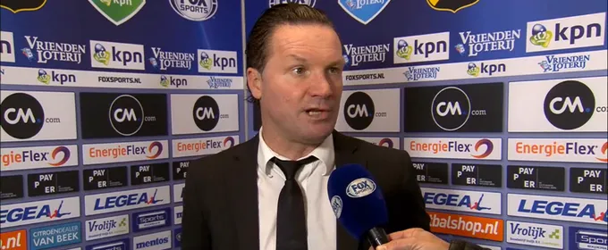 NAC-trainer niet eens over straf: "Zelfs FC Twente zal dat onderkennen"