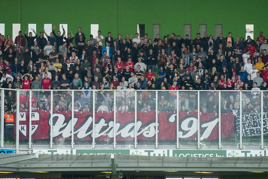 supporters fc twente fc groningen uitvak ultras