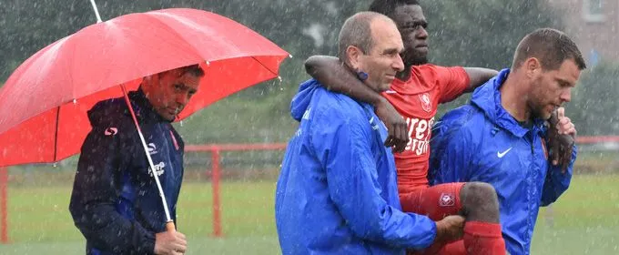 Middenvelder moet vrezen voor zware blessure