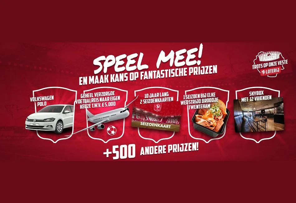 Trost op onze Veste Loterij groot succes! Al bijna 200.000 euro verzameld