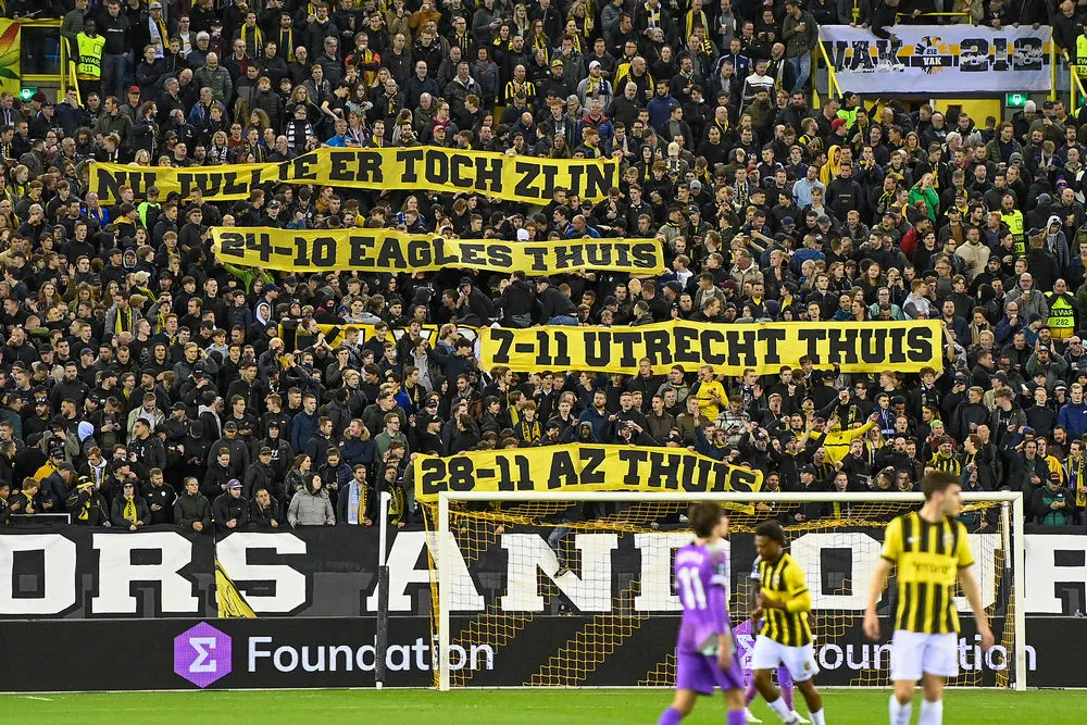 vitesse tottenham spandoeken supporters 2021
