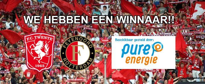 WINNAAR kaartjes FC Twente - Feyenoord bekend!
