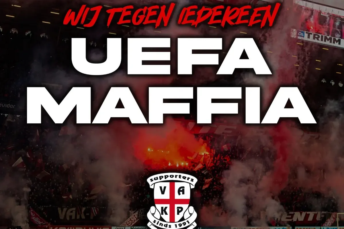 Statement Vak-P: "Gesloten tribunes weerhoudt ons er niet van om de club aan te moedigen"