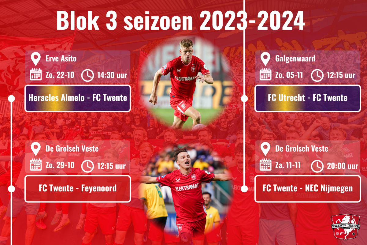 Pittig derde blok op komst: Twentse derby, Jans-derby en prachtige thuisduels