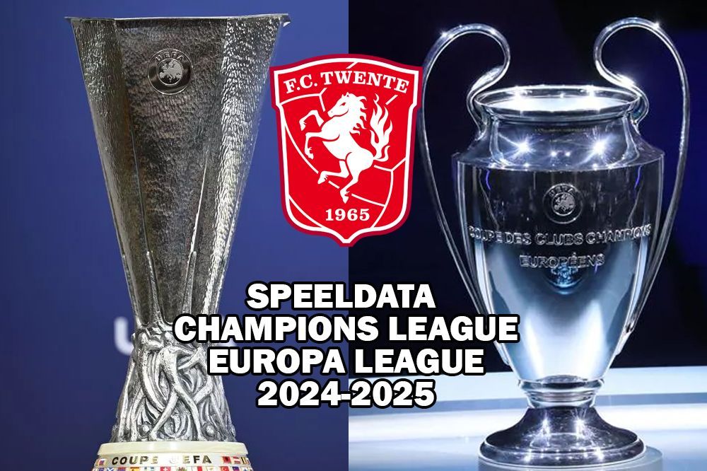 Overzicht: Alle speeldata Champions- en Europa League seizoen 2024-2025