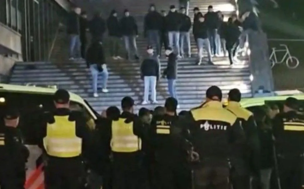 lazio supporters enschede 2024 politie