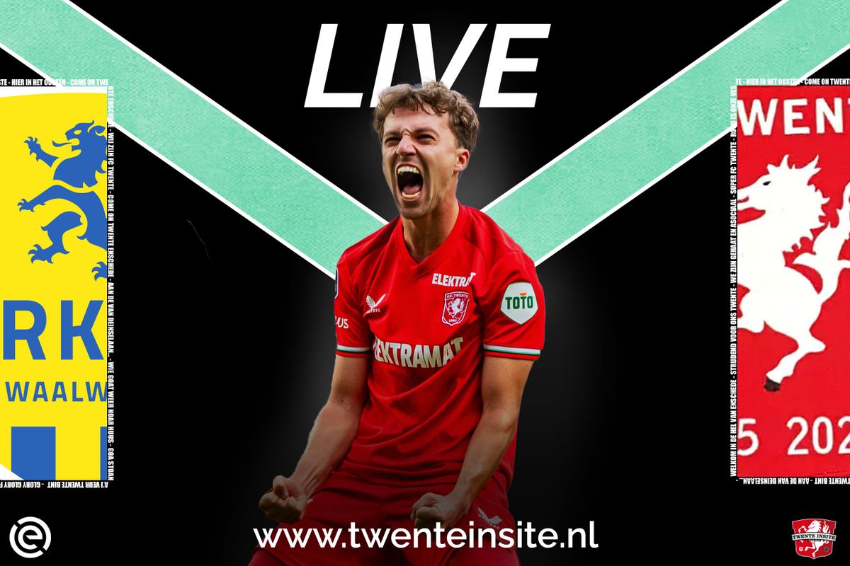 LIVE: FC Twente jaagt op de gelijkmaker in Waalwijk (2-1)